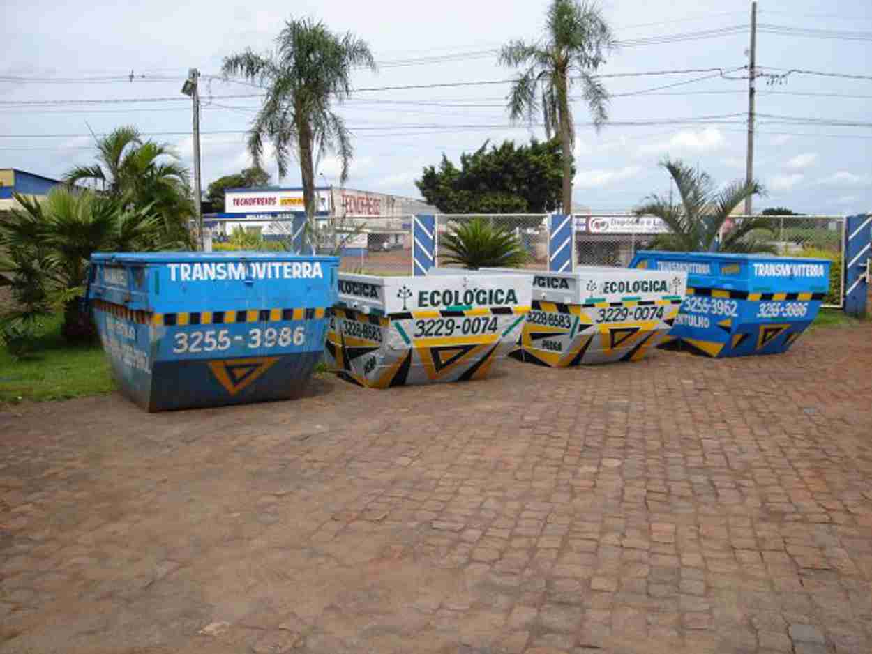 Caçambas para locação